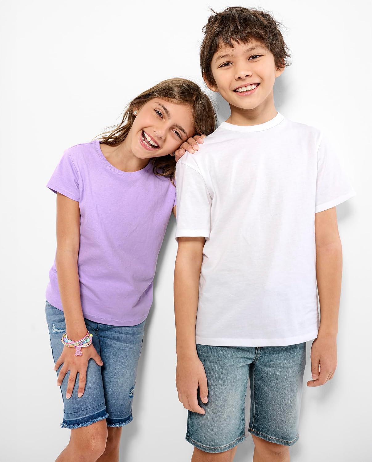 Girls Short Sleeve High Low Tee - Image 3