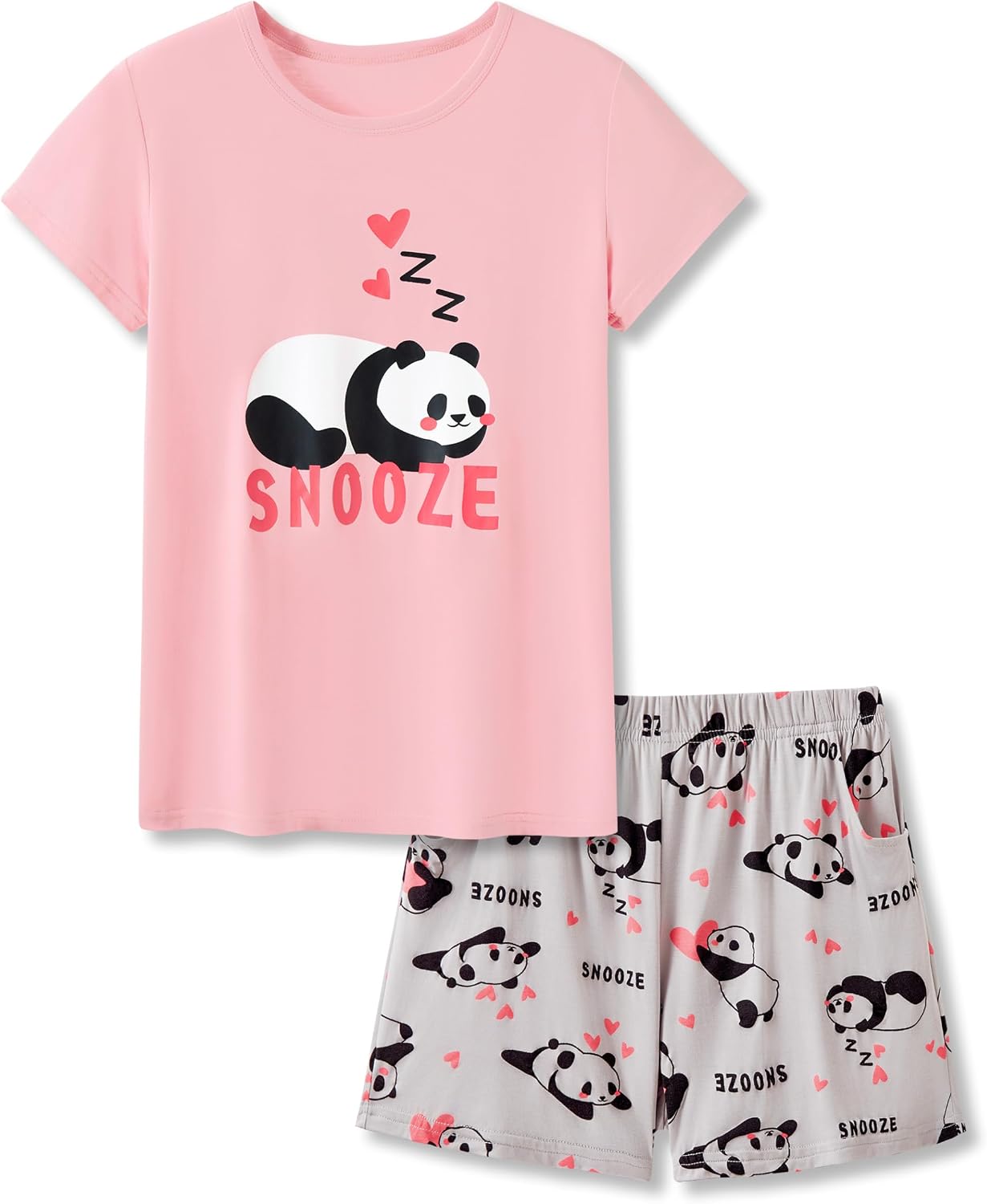 Girls' Printed Modal Pyjama Set